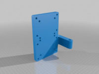 65mm VESA offset with lamp holder 3D model