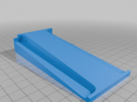 Magic Keyboard and Trackpad connector - Tilted Riser 3D model