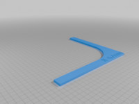 Router jig inner radius 67mm 3D model