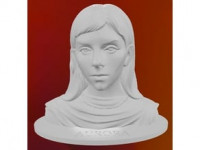 The Norwegian singer Aurora 3D model
