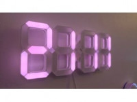 Yet another LED digital clock with WS2812B-LEDs... 3D model
