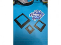 Nintendo Gamecube Thermal Pad Cutting Template 3D model