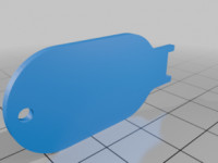 Knog Scout Security Screw Key 3D model