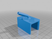 Xpulse 210 Chain Lube Distributed Sprayer and Guide 3D model