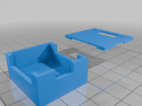 Amp Breakout Board Housing 3D model