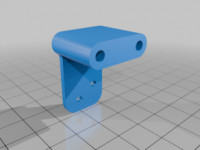 FlyingBear Ghost5 solid head 2x4010 Dragon extruder - Microprobe Mount 3D model