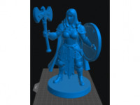 Dwarf_Cleric_Female 3D model