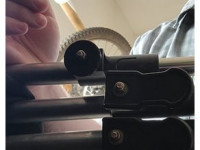 Clam Nanook pole button to replace hinge. 3D model