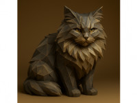 CF Cat - Siberian 3D model