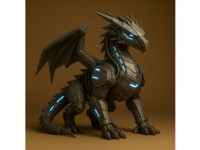 CF Cyborg Dragon 3D model
