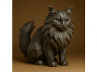 CF Cat - Norwegian Forest 3D model