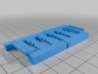 Modular Cable Organizer 3D model