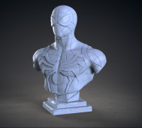 Spiderman Bust 3D model