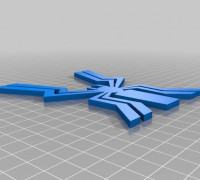 Agent Venom Symbol 3D model