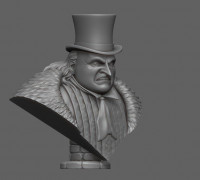 Penguin from Batman returns 3D model