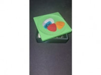 Gridfinity 2x2 Guitar Pic Box 3D model