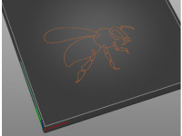 Tactile image: Bee 3D model