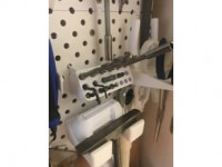 Pegboard bit holder - deep and shallow 3D model