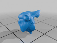Ishi Tib Head 3D model