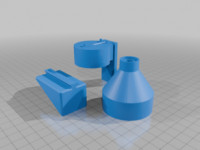 Window mag Antenna stick mount 3D model