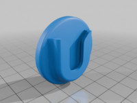 CB Mic Holder 3D model