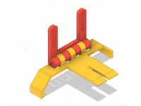 SimDash Mount f. VRS DFP15 3D model