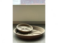 Customizable parametric plant pot base/coaster 3D model