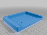Snapmaker 2 Quickswap tool holder 3D model