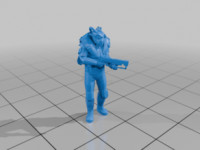 Fnv enclave model miniature  3D model