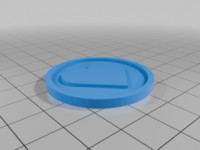 Werwolf Game Amor and Blank token 3D model