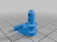 body mount for tamiya df01 3D model