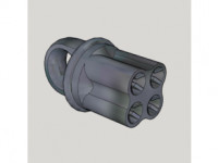 Bear Scare Cracker Ring Gun 3D model