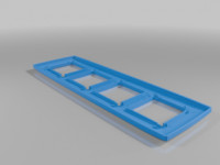 Niko 4 interrupters plate 3D model