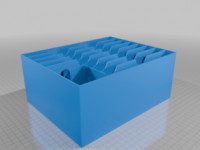 Draft Cube - 400 Cards / 20 Boosters and Extra Storage 3D model