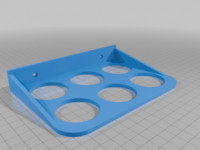 40MM Airsoft Grenade Wall Storage 3D model