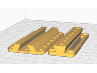 GEPRC mark 4 modular under rail 3D model