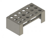 Stackable vialholder for 4mL vials with diameter < 15 mm 3D model
