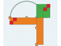 Rechteck -> Quadrat 3D model
