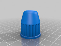 Bicycle Axle Cap 3D model