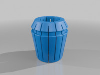 ER40 Collet for Morse3 tools 3D model