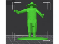 Cowboy 3D model