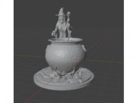 Witch Hettie Lower Res Larger 3D model
