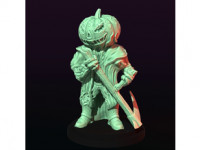 Pumpkin Scarecrow 3D model