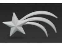 Christmas star 3D model