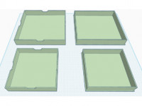 Basic Dice Tray 3D model