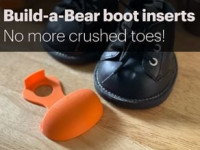 Build-a-Bear Boot & Shoe Inserts 3D model