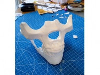 Half mask skull remix 3D model