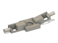 3D printable mold for hydrogels 3D model