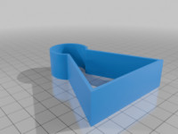 Party Hat Cookie Cutter 3D model