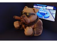 Buldogue Bad Boy 3D model